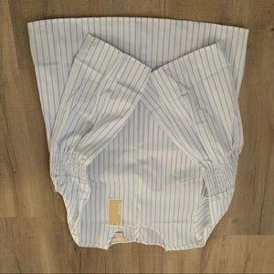 Michale Kors Striped Blouse Top Size Small